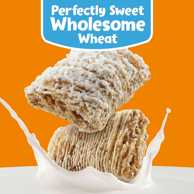Kellogg’s Frosted Mini-Wheats Breakfast Cereal, High Fiber, 48g Whole Grain,
