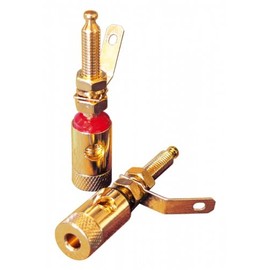 Banana jack X-3003 Red/Black Blister