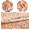 yuboo Mini Rose Gold Tree Skirt, 24 inch Small Sequin