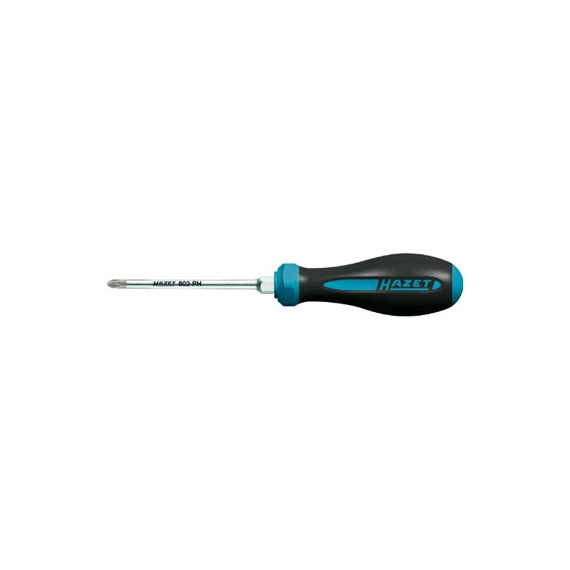 HAZET HEXAnamic樹脂ソフトグリップドライバー PH1 802-PH1