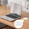 2Pcs Flexible Desk Grommet, HONSNkS 2 Inch Cable Cord Hole