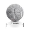HPWFHPLF Precut Walker Tennis Balls, 4PCS Tennis Balls for Chairs