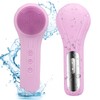 Feoflen Silicone Face Scrubber Exfoliator, Silicone Face Wash Brush for