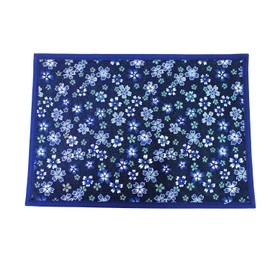 Buddhist Articles Shiki Sakura Sakura Pattern, 2 Shaku, Sutra Desk, Buddhist Altar, Buddhist Altar Mat (Blue)