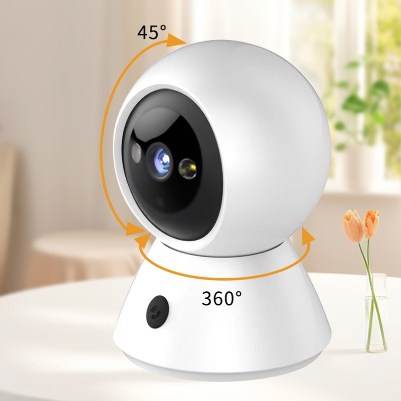 Indoor Security Camera 1080p HD 5GHz 2.4GHz 360° Pan Tilt