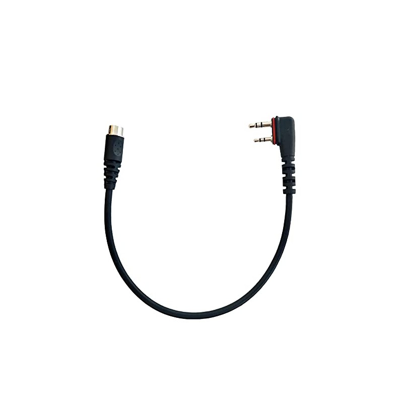 ArmorMason Hirose 6-pin Quick Disconnect Adapter Compatible with Icom Radio