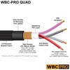 4 Foot - WBC-PRO-Quad Ultra-Silent Ultra-Flexible Balanced Star-Quad Cable with
