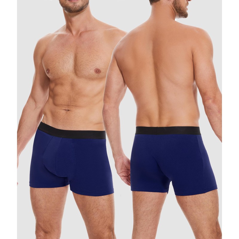 YESWEL Men's Incontinence Underwear, Leak Proof Washable Reusable Cotton Boxer