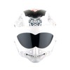 1Storm Motorcycle Open Face Fiber Glass Dual Visor Helmet Scooter