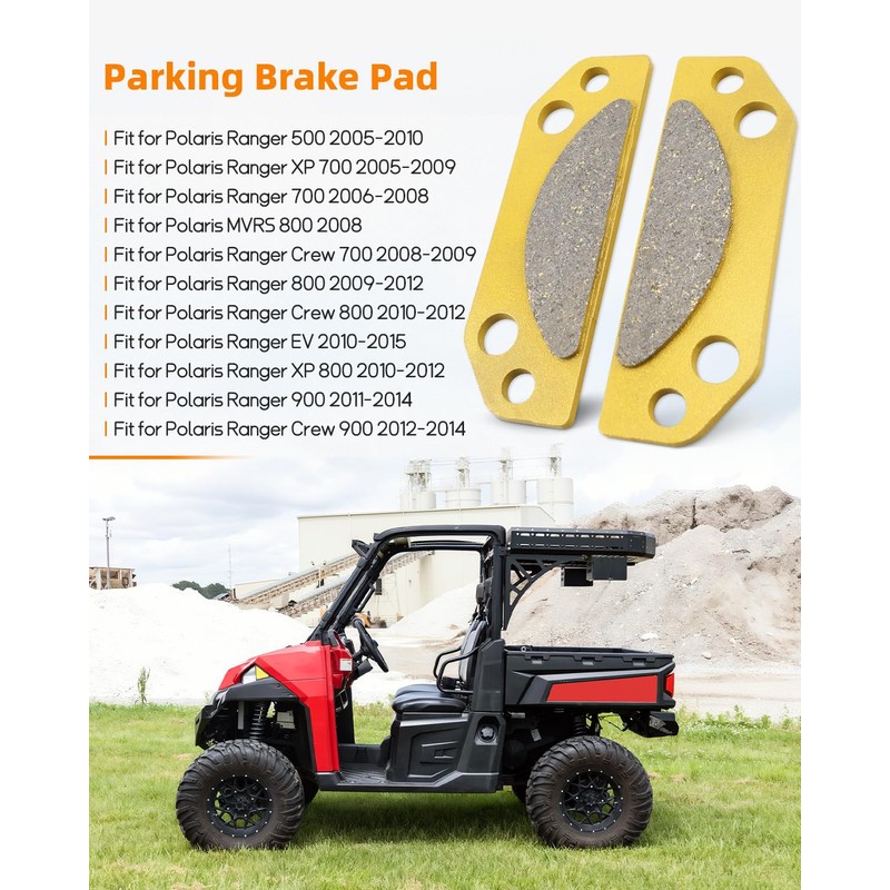 2203148 Parking Brake Pad Kit with Shims Springs Fit for