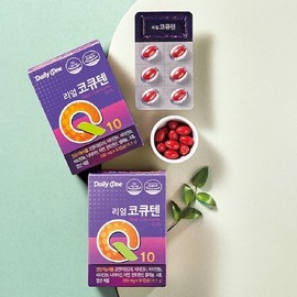 Daily One Real CoQ10 6 boxes (6 months supply) [35868054] / 데일리원 리얼 코큐텐 6박스(6개월분)[35868054]