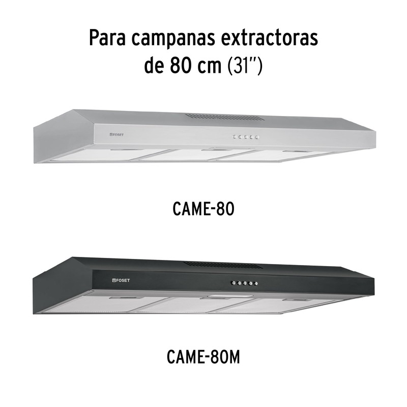 Foset FILC-CAME, Filtro de carbón para campanas CAME-80/60