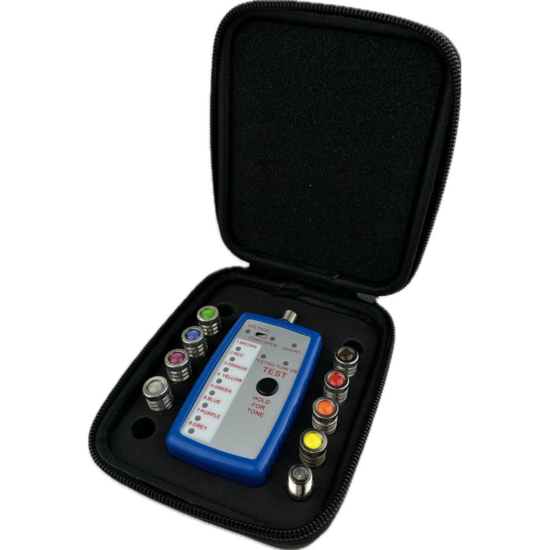 Stanz (TM) 8 Way Coax Coaxial Mapper, RG59, RG6, COAXIAL,