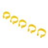 100PCS Chicken Ankle Rings Reusable Plastic Duck Leg Bands Clips