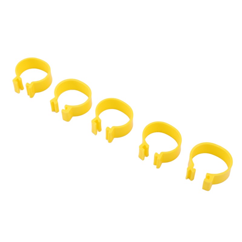 100PCS Chicken Ankle Rings Reusable Plastic Duck Leg Bands Clips