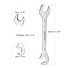 HARFINGTON Super-Thin Open End Wrench 9mm Metric Double Open-End Wrench