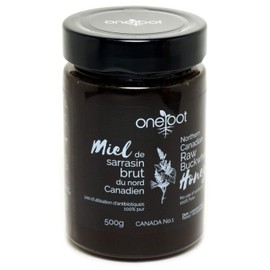 ONEROOT Natural Raw Buckwheat Honey (500g / 17.6oz) | Higher in Antioxidants Than Manuka