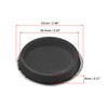 sourcing map Rubber Sink Plug Drain Stopper Fit 56mm with