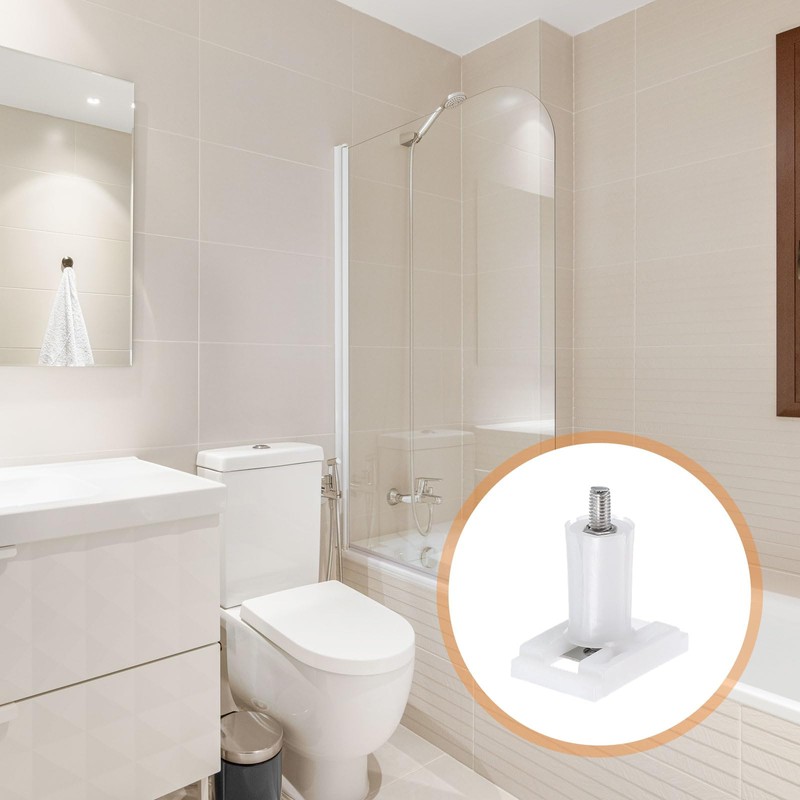 uxcell 2Pcs Toilet Seat Cover Hinge, 36mm Blind Hole Rectangular