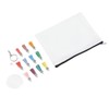Sublimation Cosmetic Bag Blanks Set DIY Thermal Transfer Blank Cosmetic