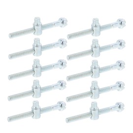 Parliky 12pcs Chainsaw Chain Tensioner Adjusting Screw Precision Adjuster for Chainsaw Bars Durable and Corrosion Resistant for Woodworking and Logging Applications