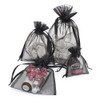 Shimojima 008705118 Haiko Bag H Organza M Black 10 Pieces