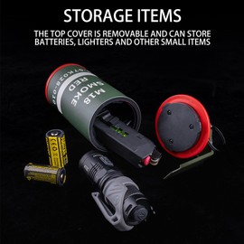 Disratw Airsoft Grenades CS Dummy Grenade Toys Model Plastic Toy Hand Grenades Tactical Gear for Army Cosplay Movie Props Outdoor Games (Red&Green)