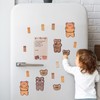 A1DIEE 500 Sheets Bear Sticky Notes Set Cartoon Animal Bundle