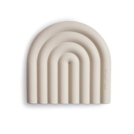mushie Silicone Baby Teether Toy | Rainbow (Shifting Sand)