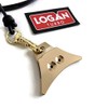Logan Turbo Solid Brass Shepherd Whistle (Whistle Only)