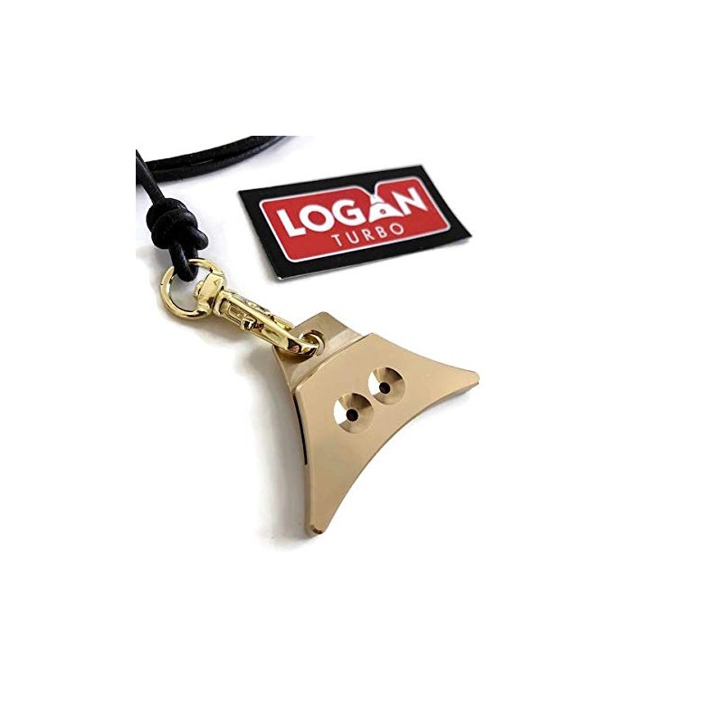 Logan Turbo Solid Brass Shepherd Whistle (Whistle Only)