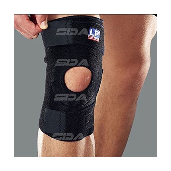 SDA Open PATELLA KNEE SUPPORT with Adjustable Compression Straps by