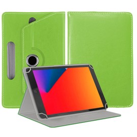 EKAM Universal Stand Folio Case Cover for All 8" - Tablets kid's case for TECLAST P80T/P80, Blackview 8 Inch Tablet Tab 5, HiGrace Kids Tablet 8 inch, HAOQIN Tab 8 Case Cover (Green)