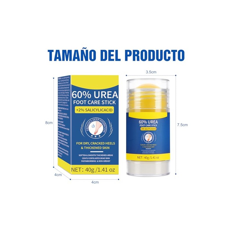NEARPOW 2 Pack Crema Hidratante para Pies, Repara e Hidrata