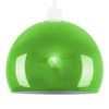 MiniSun | Mini Retro Gloss Green Metal Dome Ceiling Light