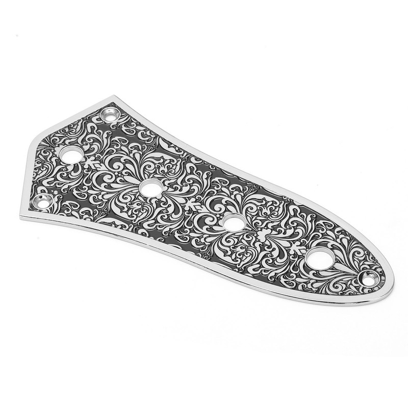 Bass Control Plate Aluminum Alloy Carved Board Volume Switch for