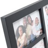 Hampton Frames GALLERY 5 Aperture - 4x6 (10x15cm) Black Multi