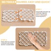 Somcthao 12-Pack Radiator Cover for Home - Safety Easy Snap