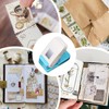 CHYG Craft Punch Stamps, Large, Hole Punch Square, Stamp Punch,