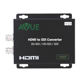 AVUE HDMI to SDI Converter Supports 1080P 1080i 720P 576i 480i Two SDI outputs, Broadcasting Grade