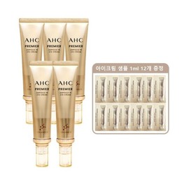 AHC Season 11 Ampoule in Eye Cream 40ml, 5 pieces, 1ml sample, 12 sheets / AHC 시즌11 앰플 인 아이크림 40ml 5개 1ml 샘플 12매