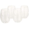 Govino Wine Glass Flexible Shatterproof Recyclable, Set of 4