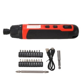 Electric Screwdriver Kit Large Torsion Rechargeable Multifunctional Mini Screw Driver Set with 20PCS Bits for Repair
