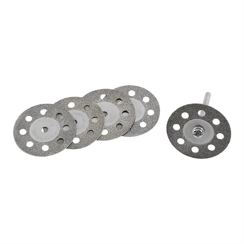10 Pcs Rotary Tool 30mm Wheel Discs 8 Holes Diamond