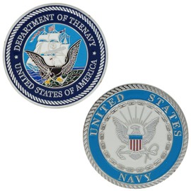 United States Navy Commemorative Coin – Dual Emblem Edition