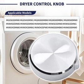 Magimaker Dryer Control Knob W11675852 Compatible with Whirlpool Maytag Washer Dryer W11328381
