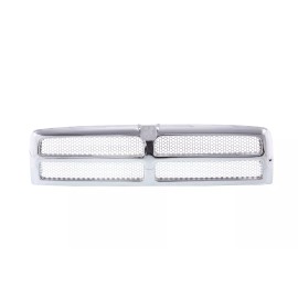 AM-Auto AM All Chrome Grille w/Insert For 94-01 Dodge Ram 1500 2500 3500 Pickup Truck