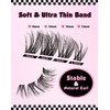 Cluster Eyelashes, Natural Look Eyelash Clusters, Wispy D Curl Eyelash