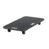 Vestil FWD-1836-3R Fiber Wood Dolly with Rubber Casters 45 In.