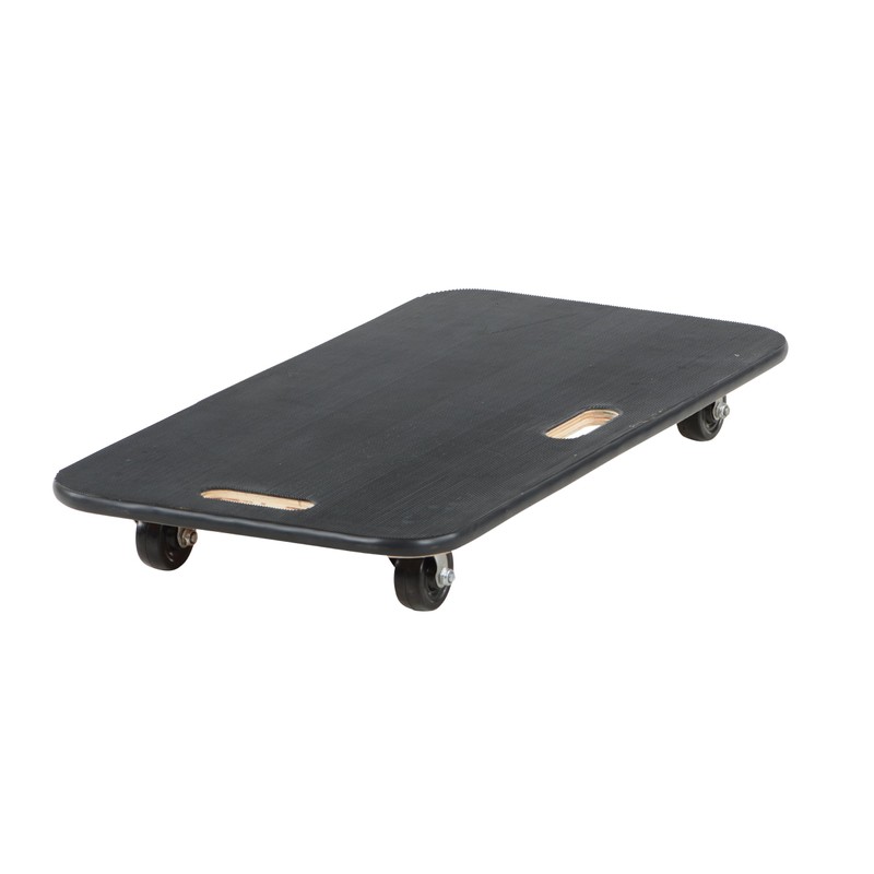 Vestil FWD-1836-3R Fiber Wood Dolly with Rubber Casters 45 In.